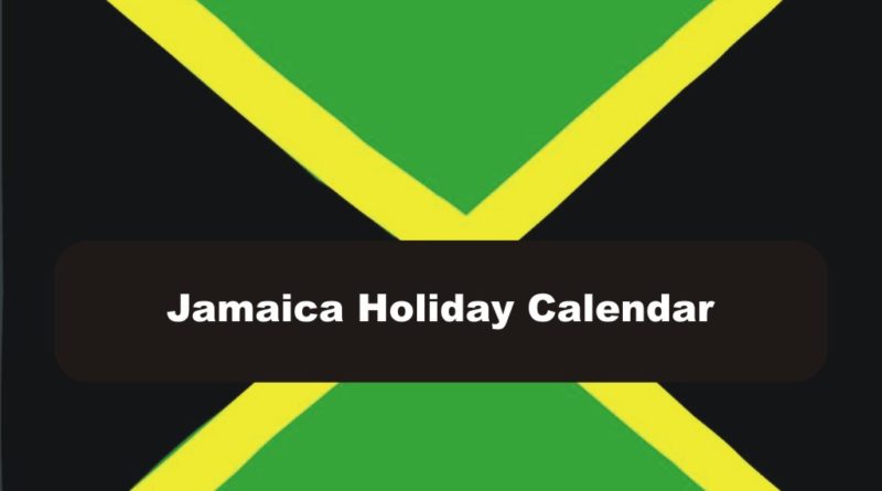 jamaican public holidays